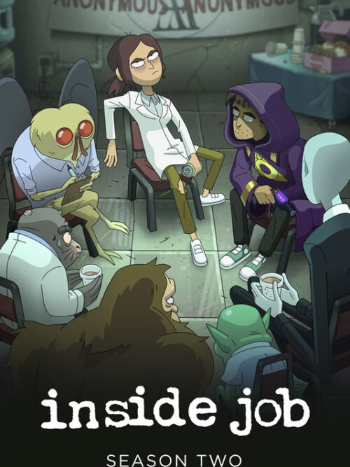 Inside Job 2021 Season 2 TV Show Poster