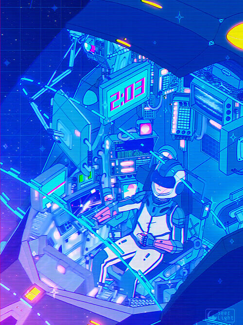 2 Minutes Neon Pop Pastel Poster