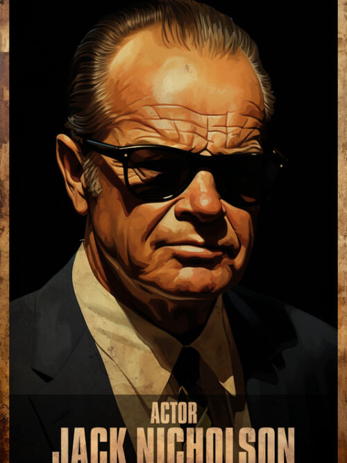 Jack Nicholson Acting Poster