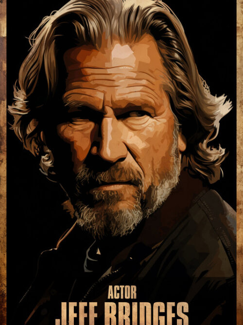 Jeff Bridges Acting Poster