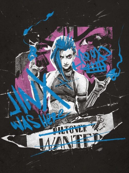 Jinx was Here Arcane Poster