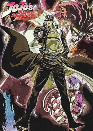 Jotaro Kujo x Jojo Poster