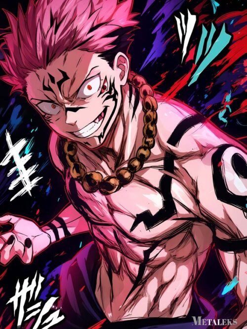 Jujutsu Kaisen Ryomen Sukuna Anime & manga Poster