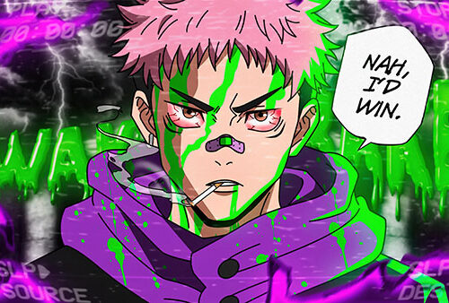 Jujutsu Kaisen Yuji Itadori Poster