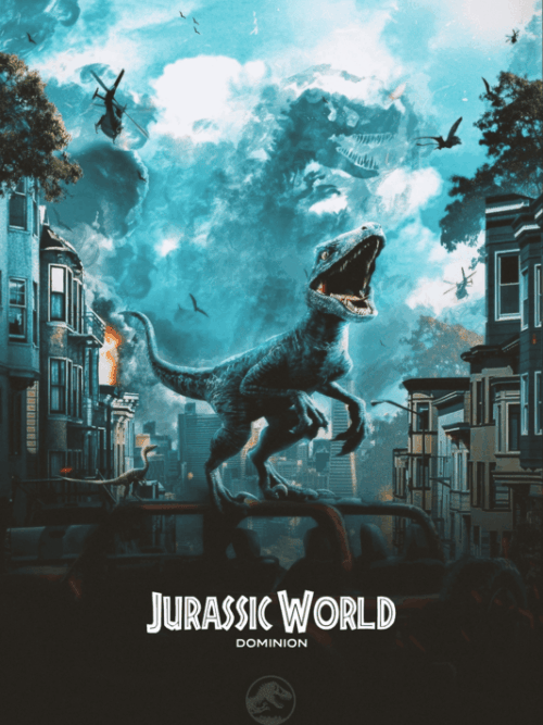 Jurassic World Dominion 2022 Movie Poster