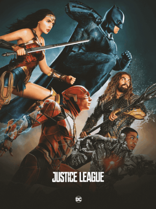 Justice League 2017 Movie Poster