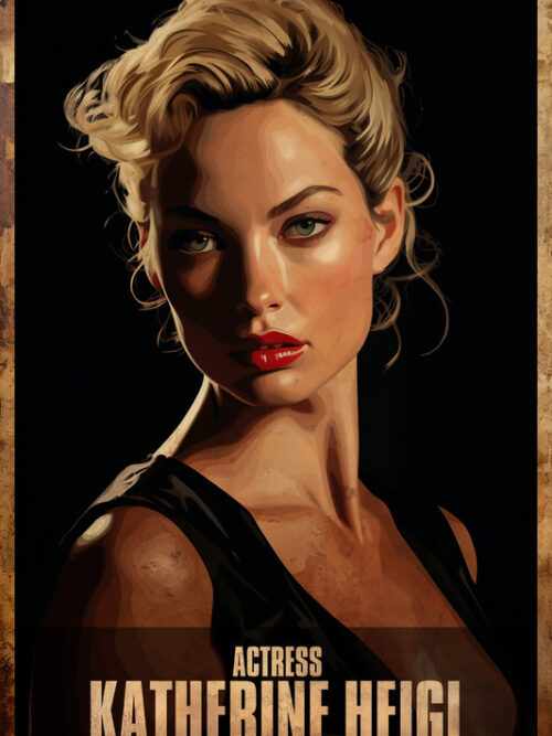 Katherine Heigl Acting Poster