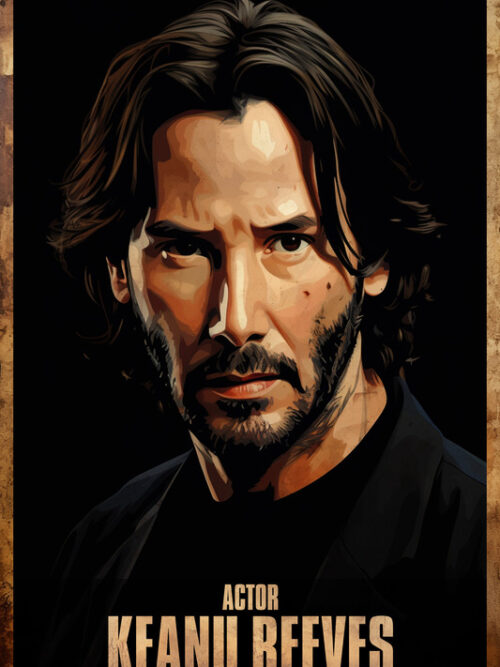 Keanu Reeves Acting Poster