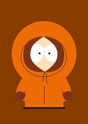 Kenny McCormick South Park Poster
