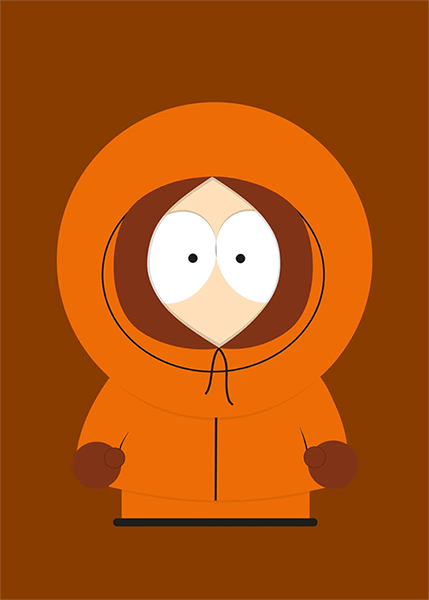 Kenny McCormick South Park Poster