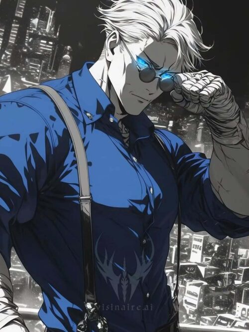 Kento Nanami Jujutsu Kaisen Anime & Manga Poster