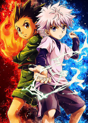 Killua x Gon Combo HxH Poster