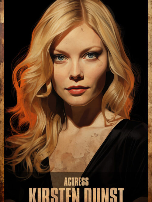 Kirsten Dunst Acting Poster
