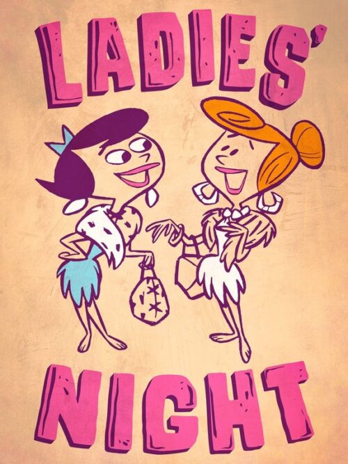 Ladies Night The Flintstones Poster