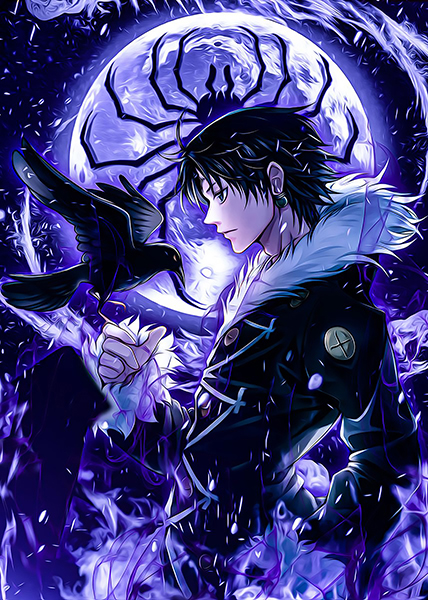Leader of Phantom Troupe Chrollo Lucifer Poster