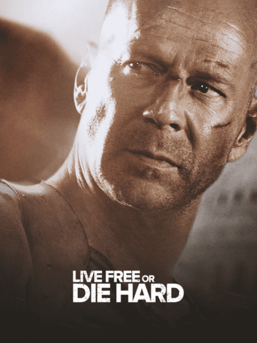 Live Free Or Die Hard 2007 Movie Poster