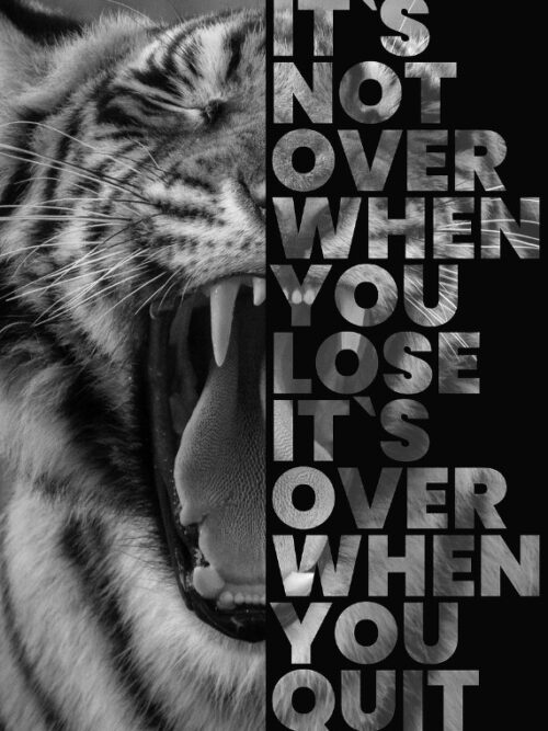Lose When Quit Poster