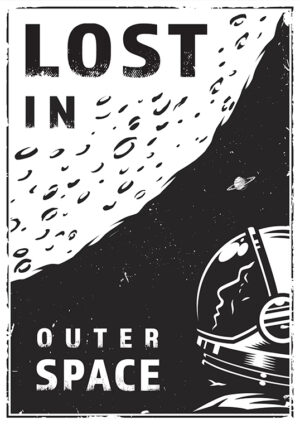 Lost in Outer Space Poster