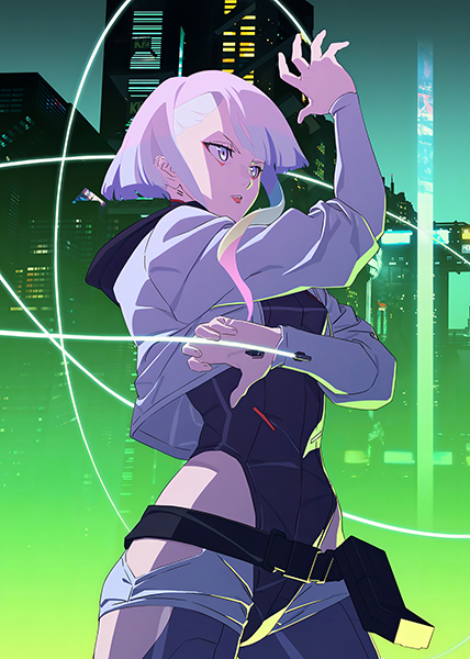 Lucy Cyberpunk Edgerunners anime Poster