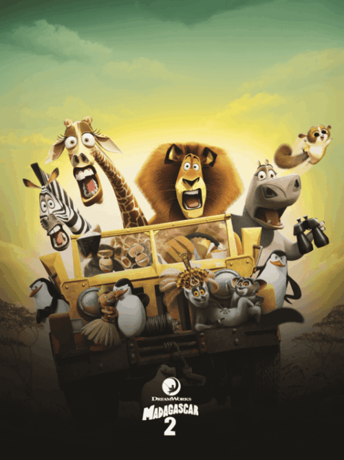 Madagascar- Escape 2 Africa (2008) Poster