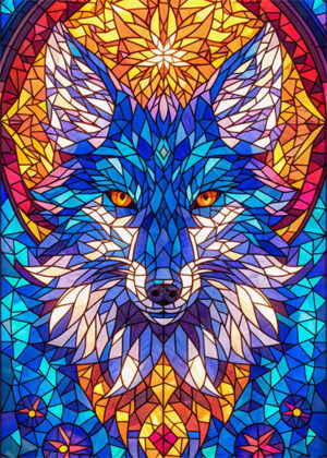 Majestic wolf embodying the spirit and mystique of the wild Poster