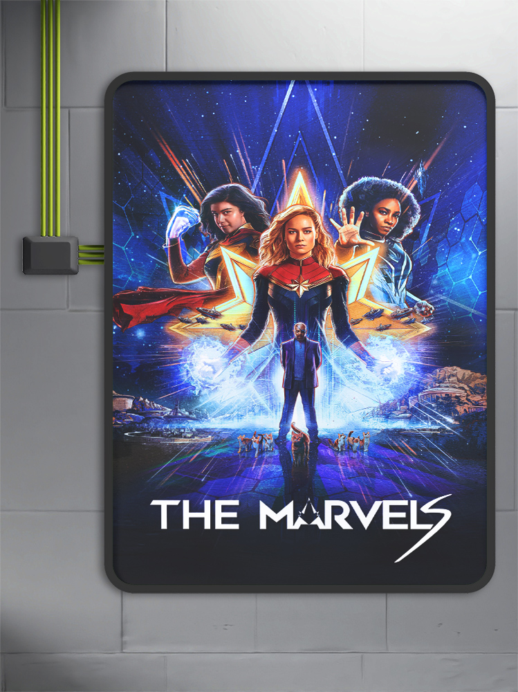 The Marvels (2023) Poster