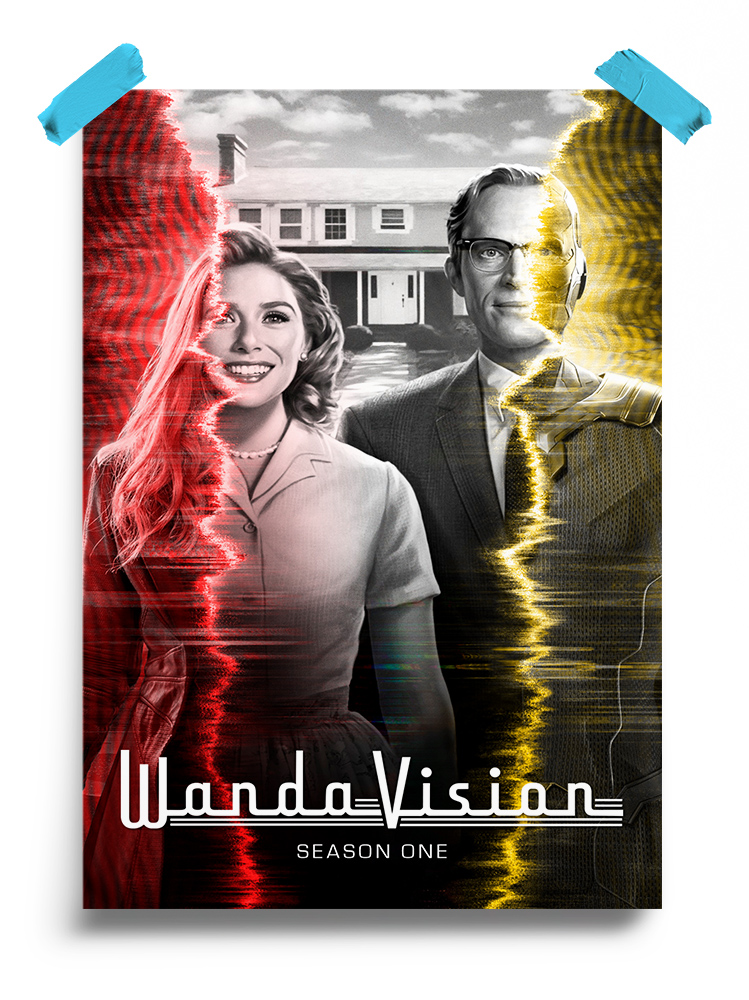 WandaVision (2021) Season 1 Poster