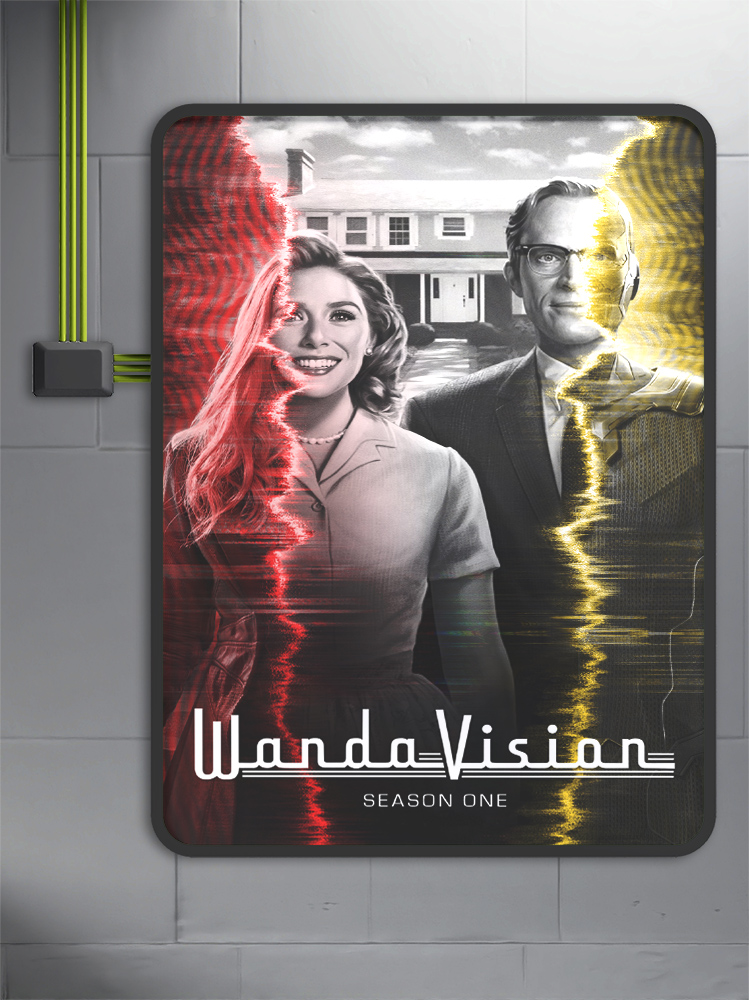 WandaVision (2021) Season 1 Poster