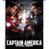 Captain America Civil War (2016) Poster