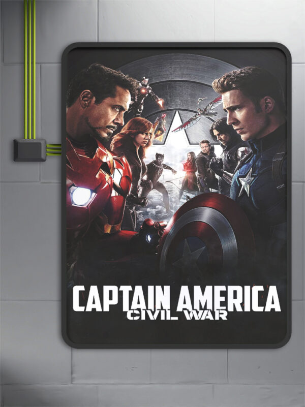 Captain America Civil War (2016) Poster