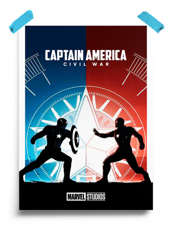 Captain America Civil War (2017) Poster