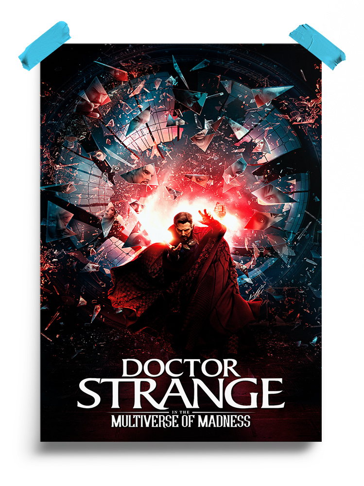 Doctor Strange in the Multiverse of Madness Marvel Poster