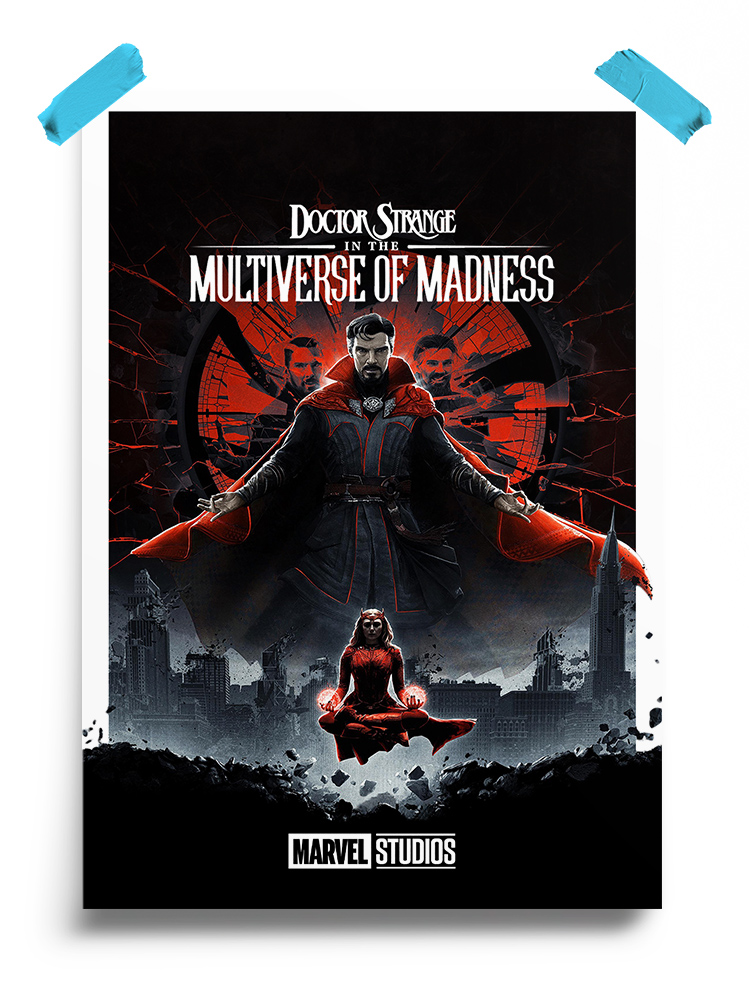 Doctor Strange in the Multiverse of Madness (2022) Marvel Poster