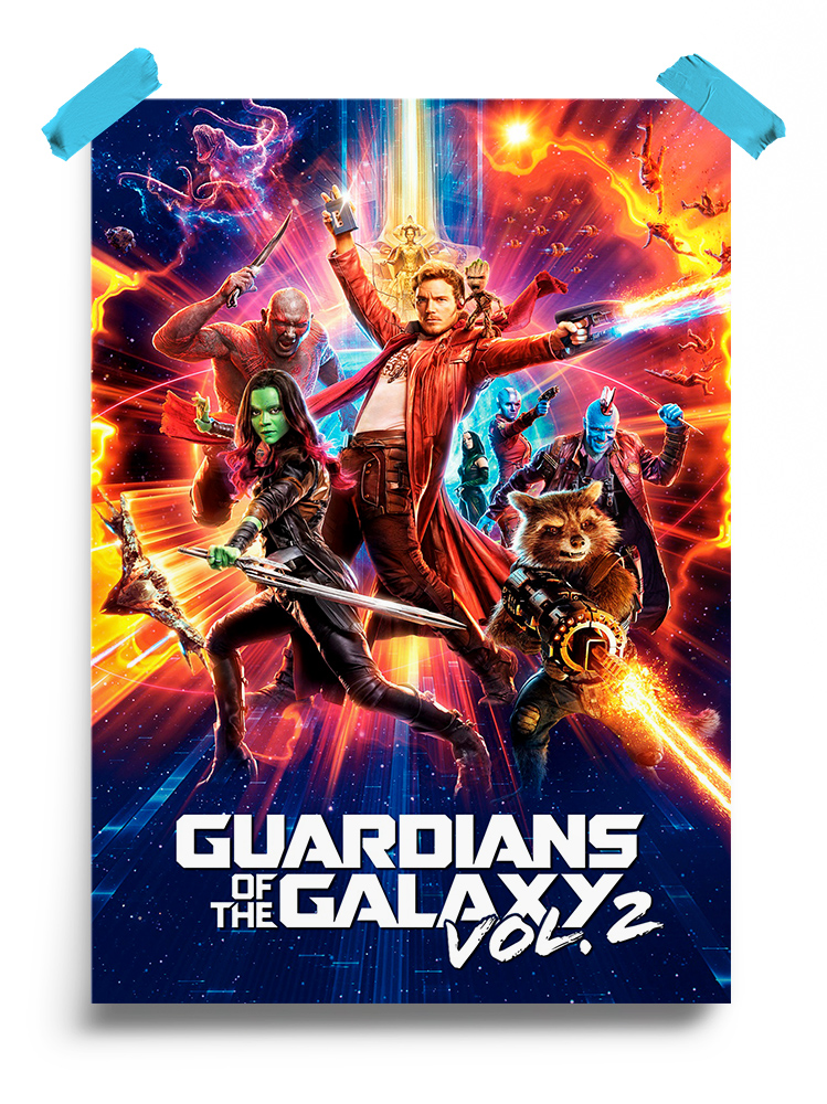Guardians of the Galaxy Vol. 2 (2017) Marvel Poster