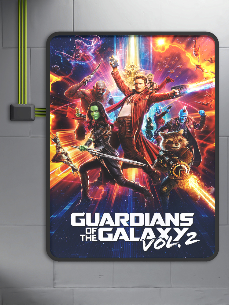 Guardians of the Galaxy Vol. 2 (2017) Marvel Poster