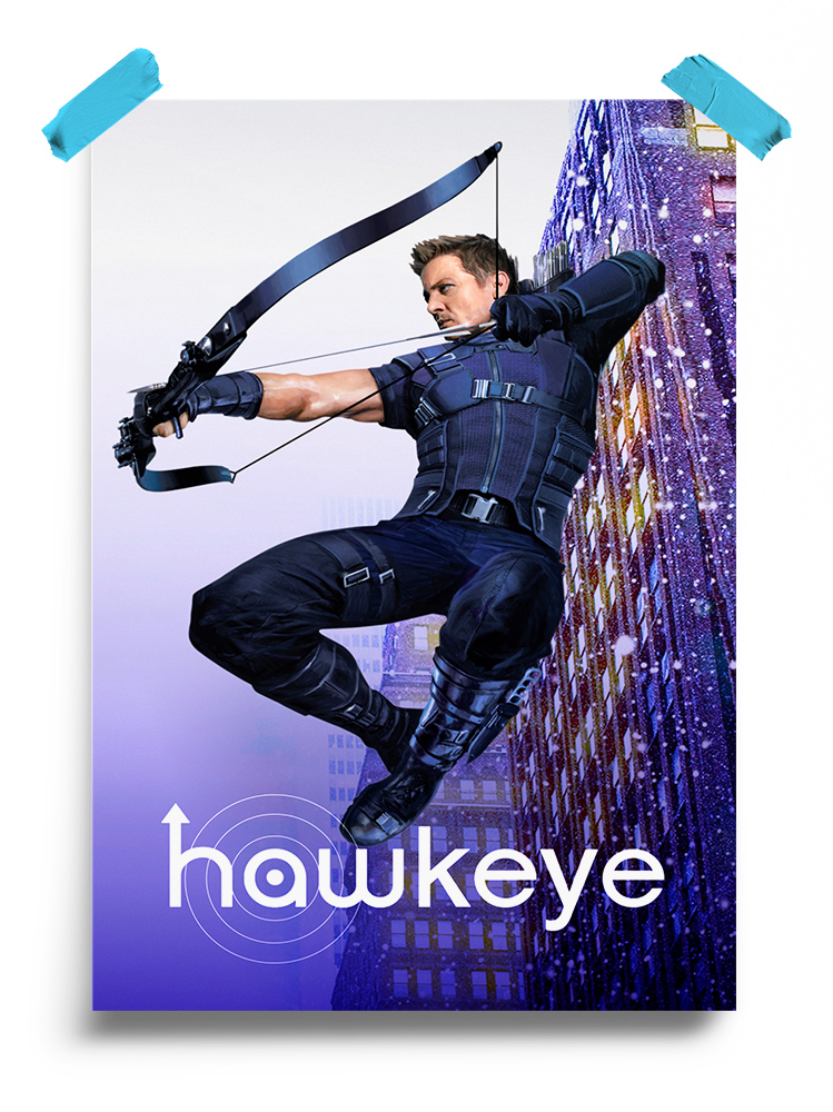 Hawkeye (2021) Marvel Poster