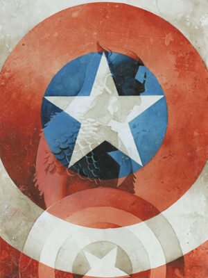 Marvel Captain America Comic Poster