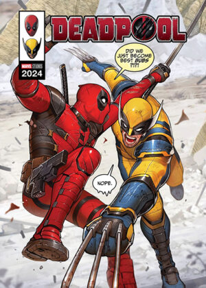 Marvel Deadpool and Wolverine 2024 Comic Poster
