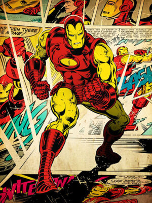 Marvel Iron Man Comic Poster