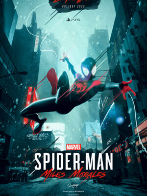 Marvel Spider-man Miles Morales Be Yourself Poster