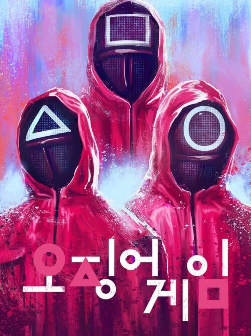 Masks Squid Game Poster