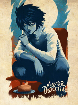 Master Detective Death Note anime Poster