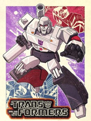 Megatron Comic Transformers Poster