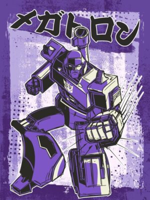 Megatron Manga Transformers Poster