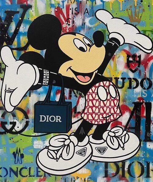 Mickey Delights Poster