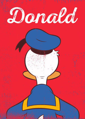 Back Up Donald Poster