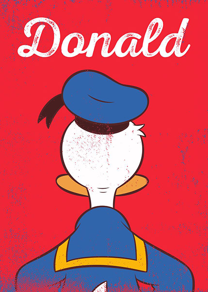 Back Up Donald Poster