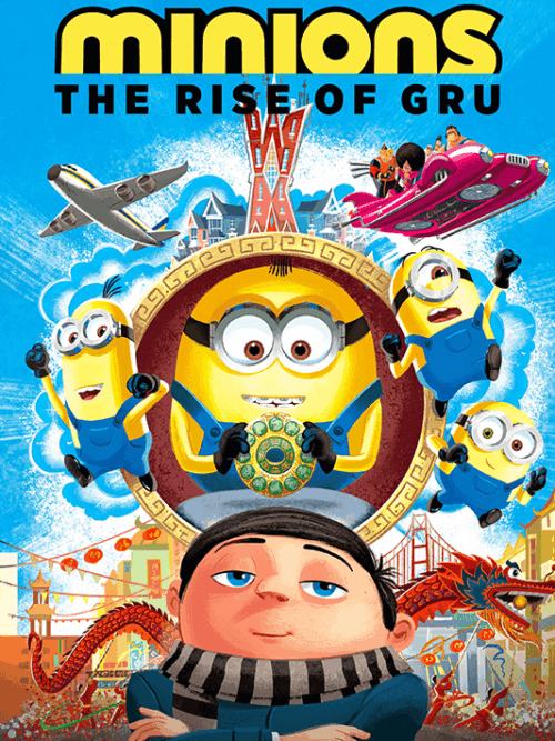 Minions The Rise Of Gru 2022 Poster