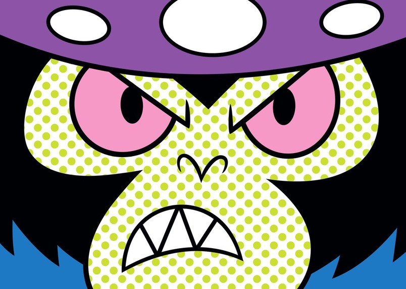 Mojo B Fierce Powerpuff girls Poster