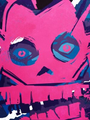 Monkey Overspray Graffiti Arcane Poster